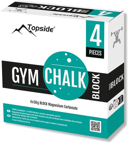 Topside gym chalk 4x56g - chalk, (und