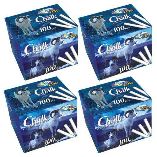 400 weiße kreidestäbchen - weiße,