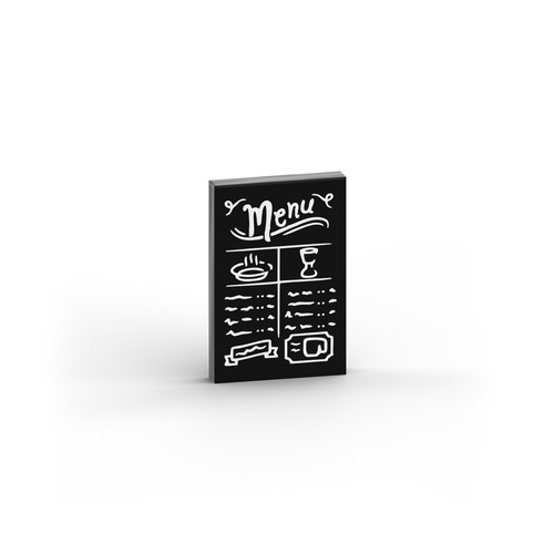 Menu chalk board - menu,